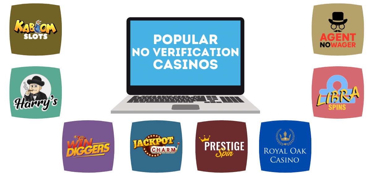 popular no verification casino sites