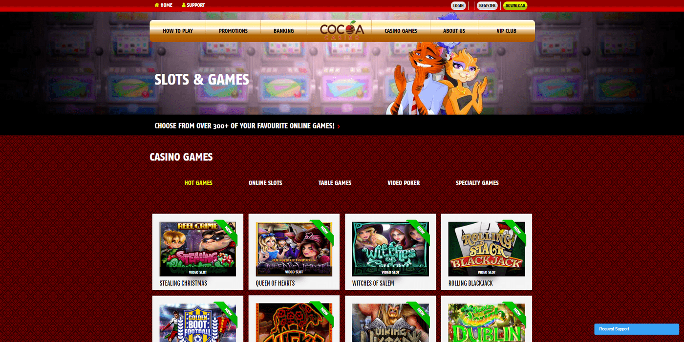 cocoa casino games