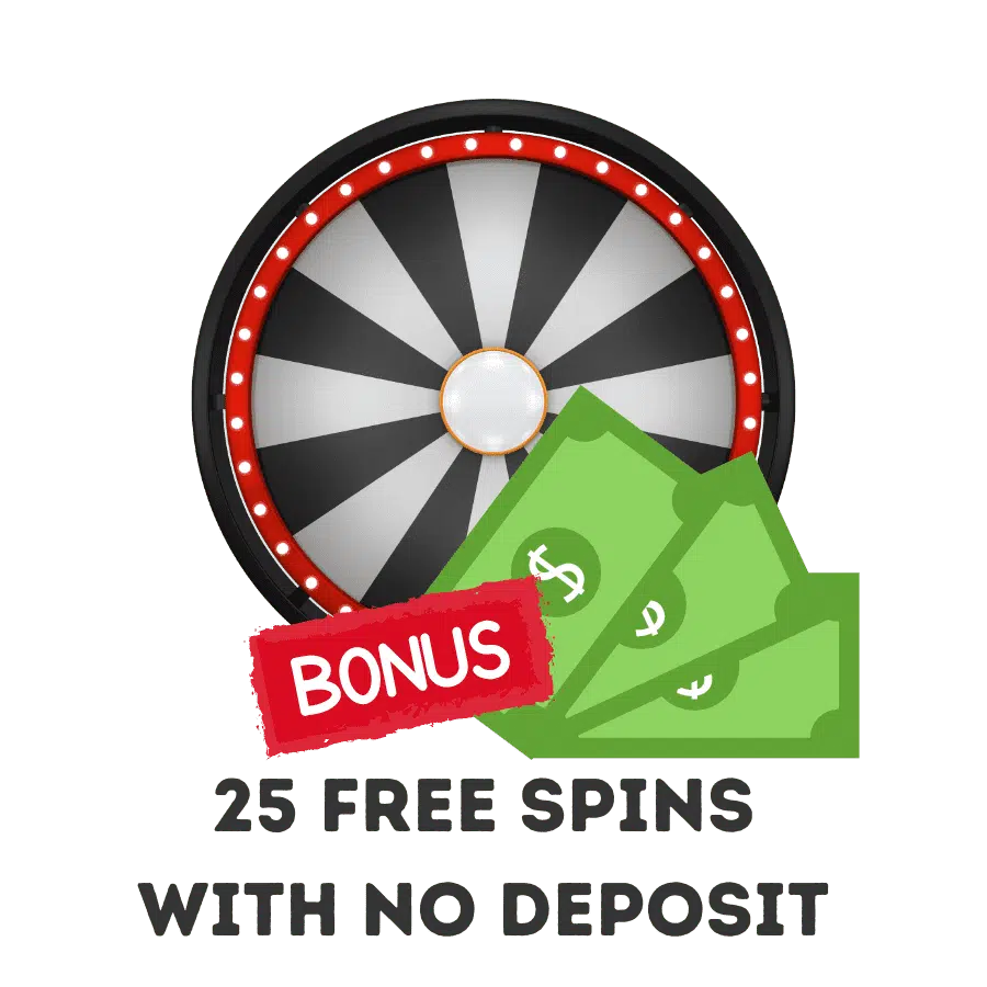 25 free spins with no deposit bonus