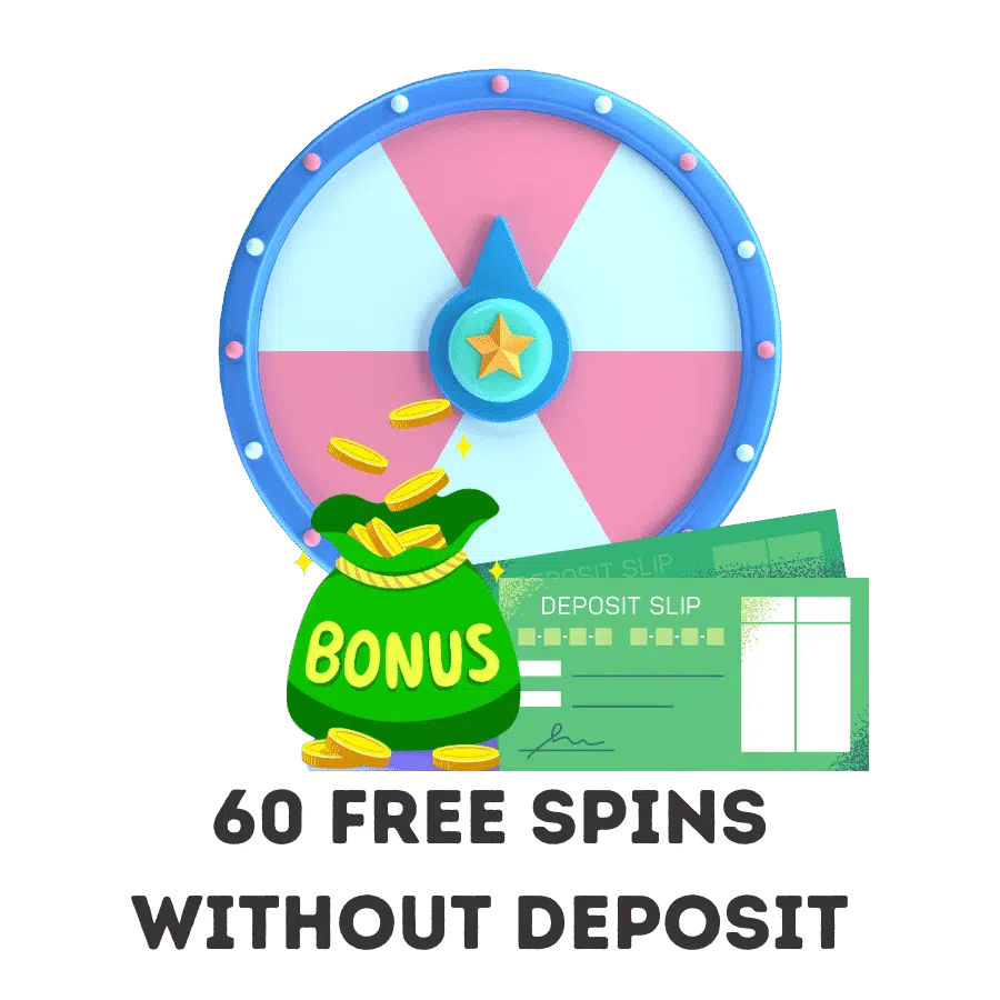 60 free spins without deposit