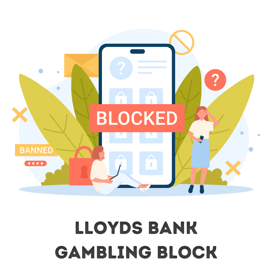 lloyds bank gambling block